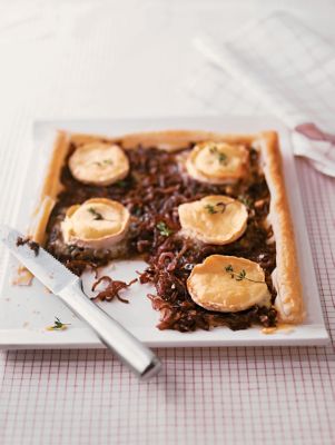 Red Onion & Goats' Cheese Tart