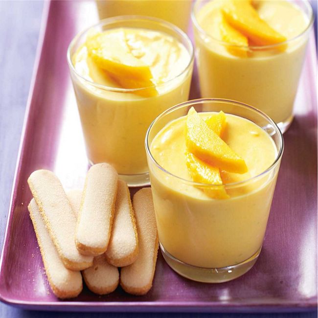 Mango & Lime Mousse