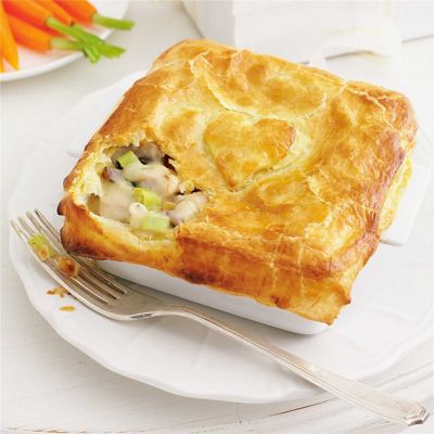 Chicken, Leek & Mushroom Pies