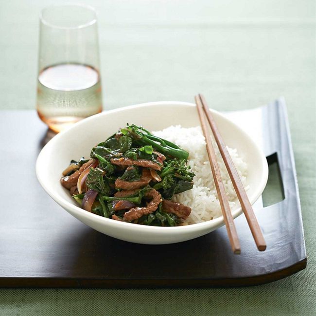 Beef with Black Bean Sauce & Vegetables