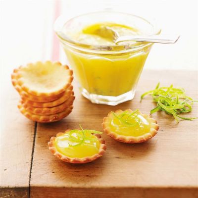 Lime Curd Tarts