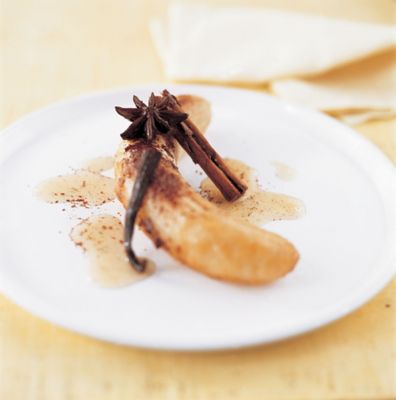 Bananas En Papillote