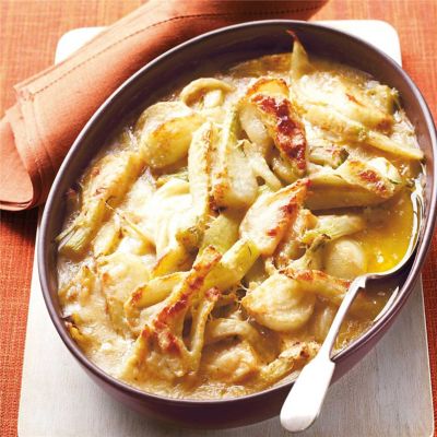 Creamy Baked Fennel
