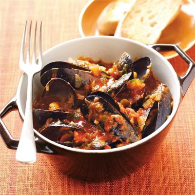 Mussels with Tomato & Chilli