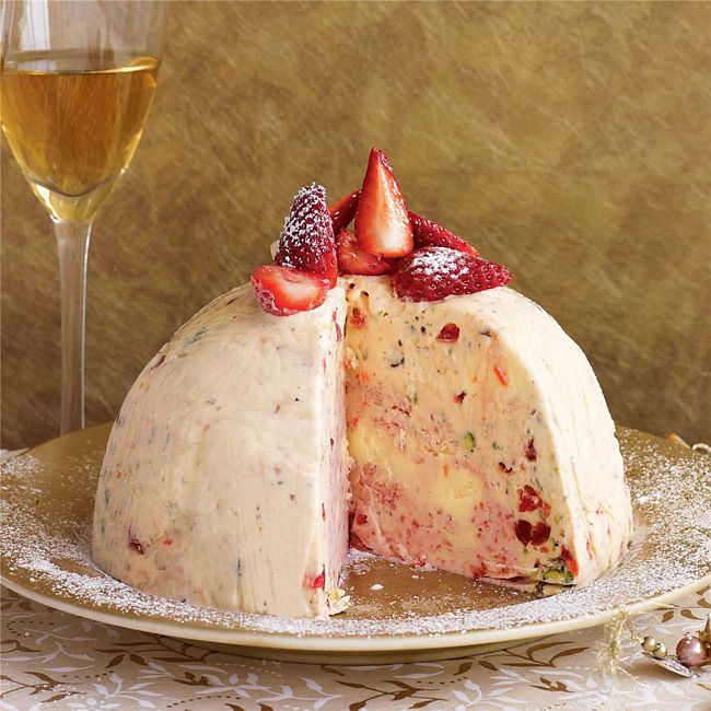 Christmas Ice Cream Pudding