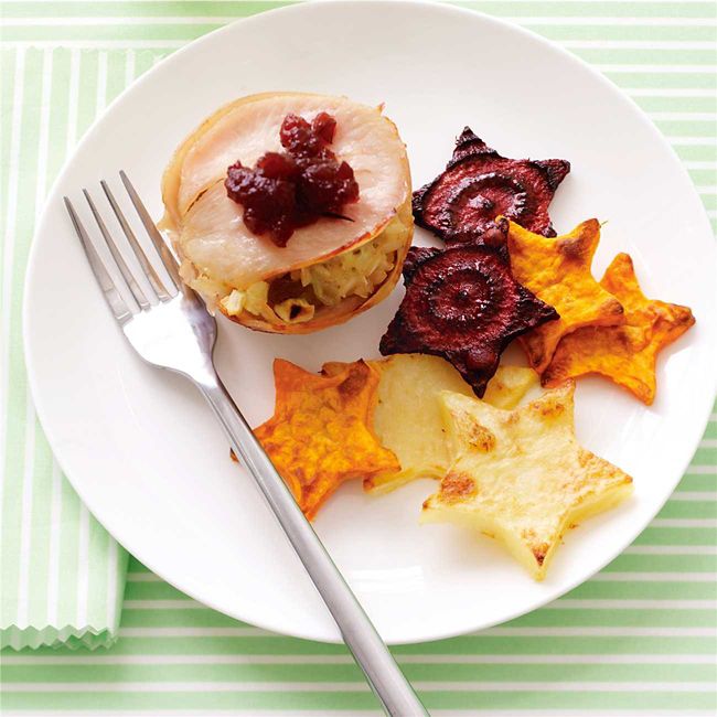 Mini Turkey Roast & Vegetable Stars