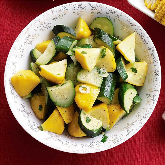 Squash & Zucchini Saute