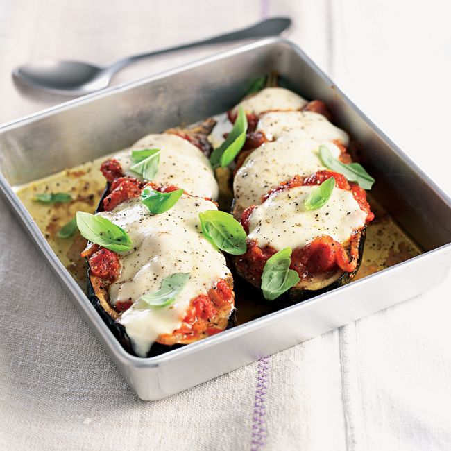 Baked Eggplants & Mozzarella