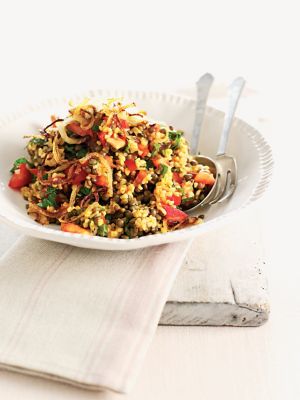 Lebanese Lentil & Bulgar Salad