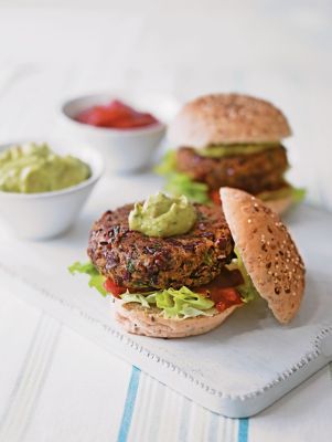 Mexican Bean Burgers