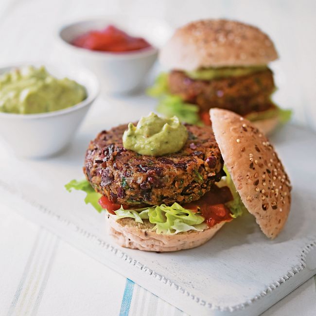 Mexican Bean Burgers