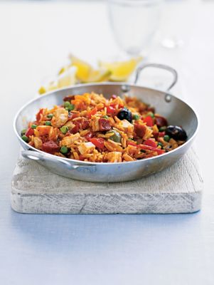Cheat's Chicken & Chorizo Paella
