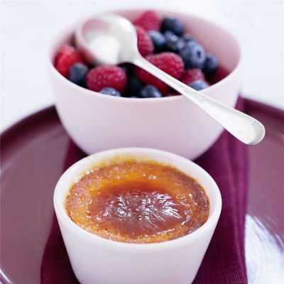 Blueberry Brulee