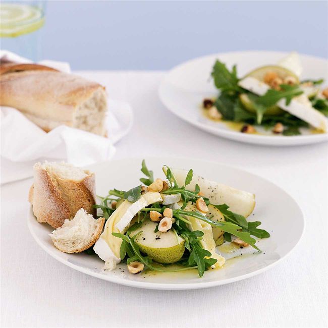 Camembert, Rocket & Pear Salad