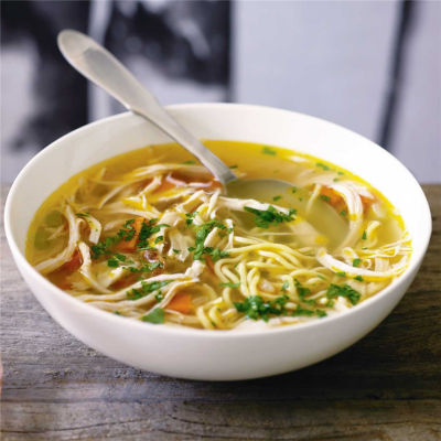 Singapore-Style Chicken Noodle Soup