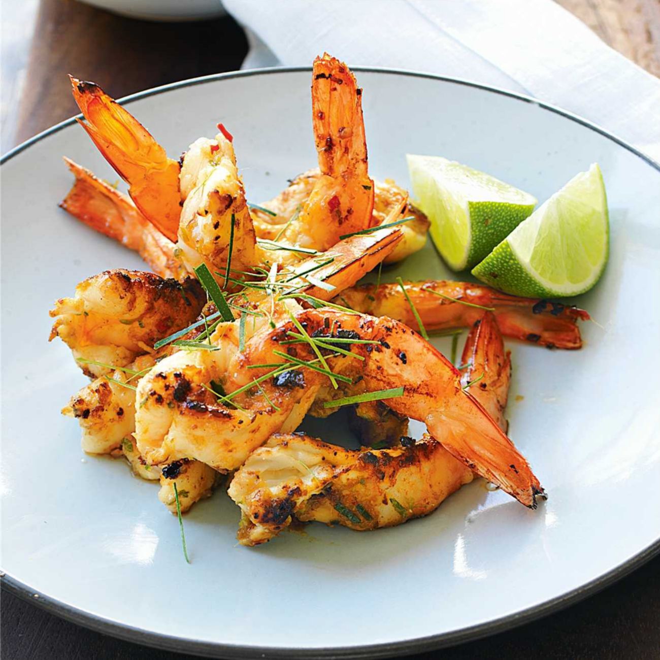 Barbecue Green Prawns with Thai marinade Recipe | Woolworths