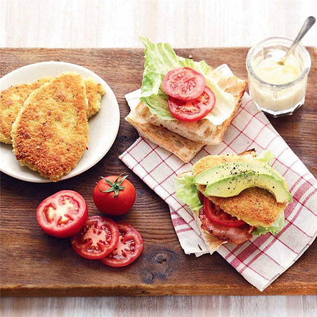 Chicken BLT Roll with Avocado & Mayo