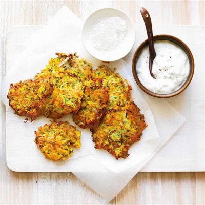 Zucchini & Sweet Potato Fritters