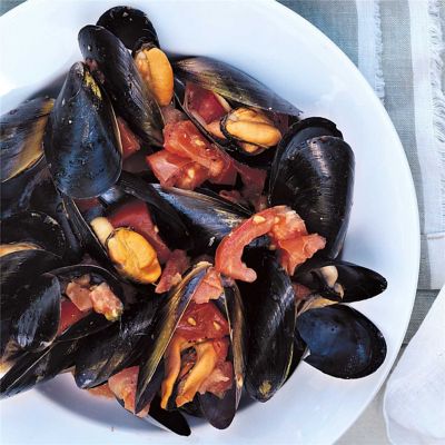Barbecued Mussels