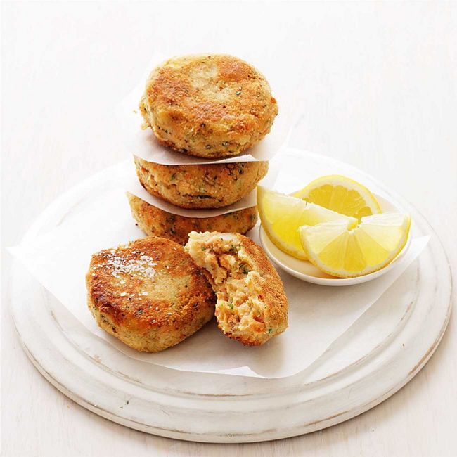 Salmon & Potato Patties