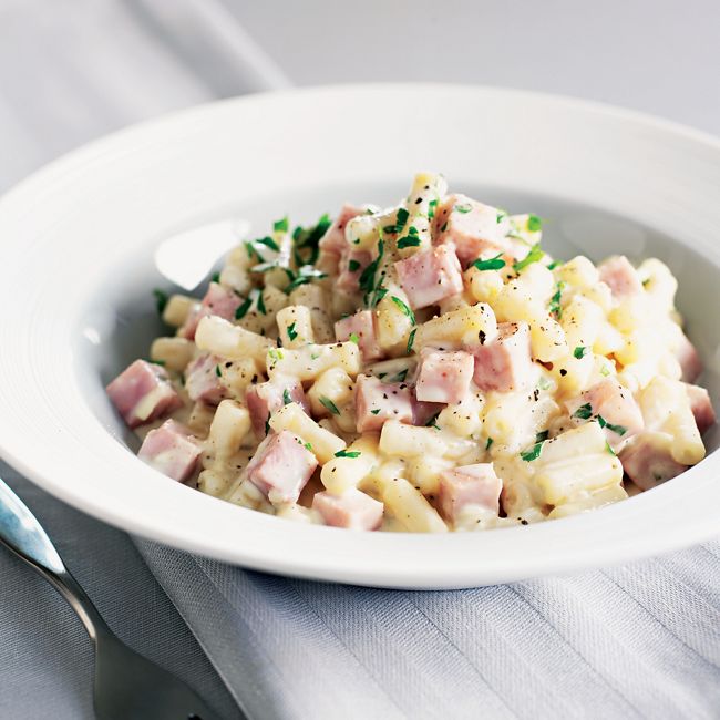 Mustard & Ham Macaroni Cheese