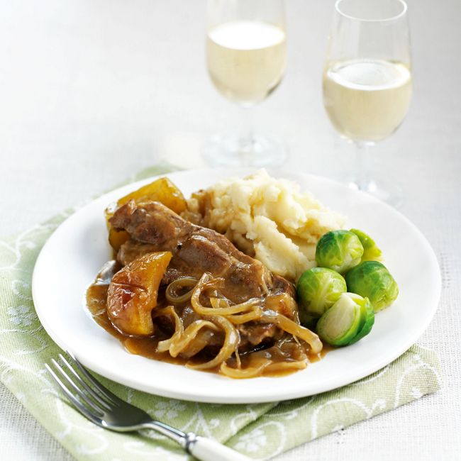 Balsamic Braised Pork Chops