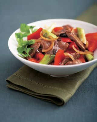 Beef With Black Bean Sauce