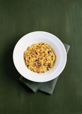 Saffron Risotto With Ceps
