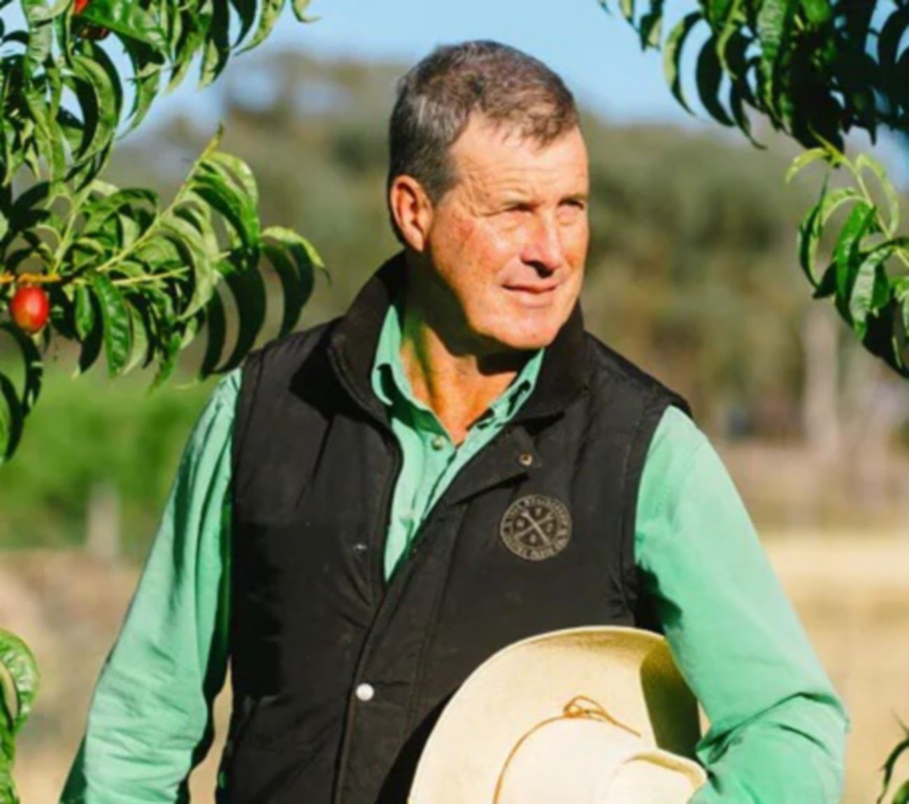 Nectarine farmer, Andrew Finlay