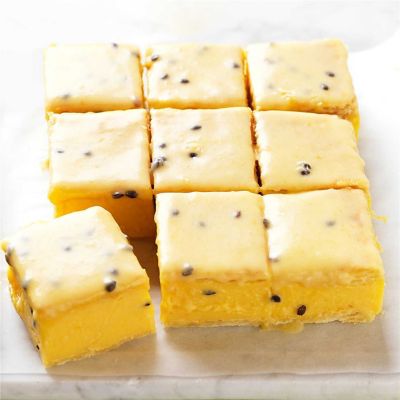 Passionfruit Slice