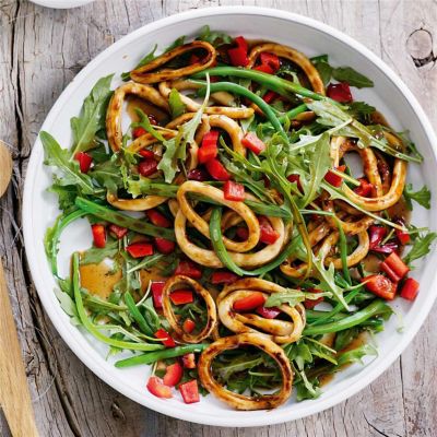 Marinated Calamari Ring Salad