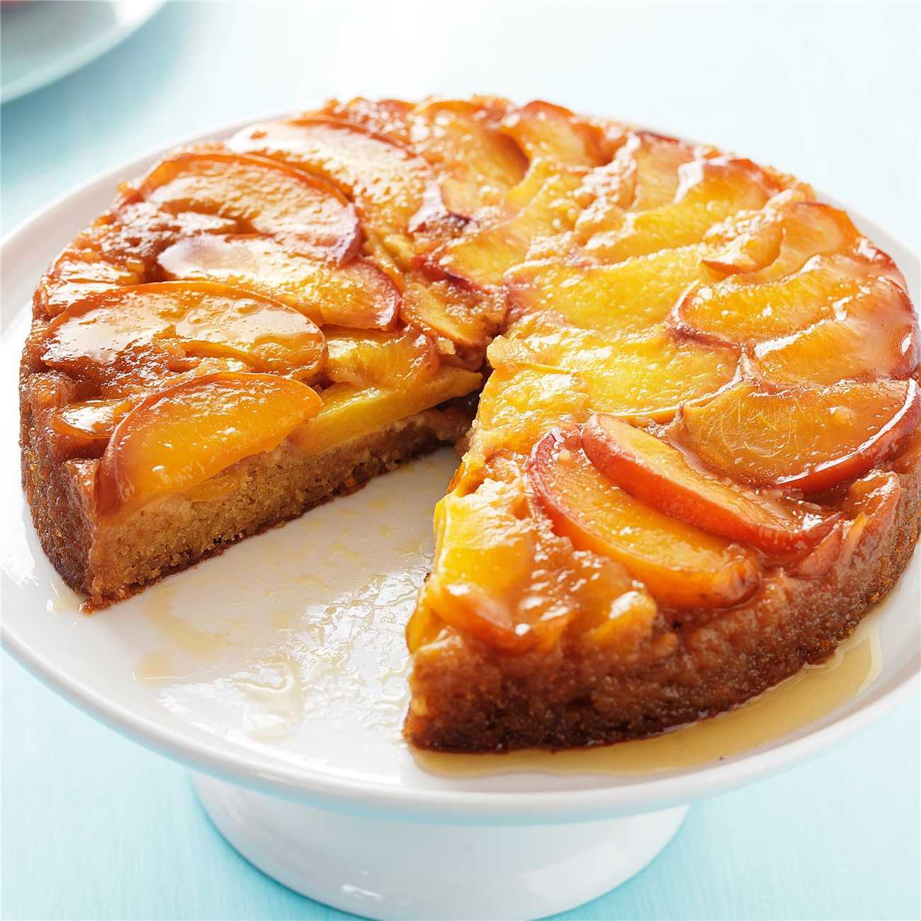 Peach Upside-Down Cake Recipe | Woolworths