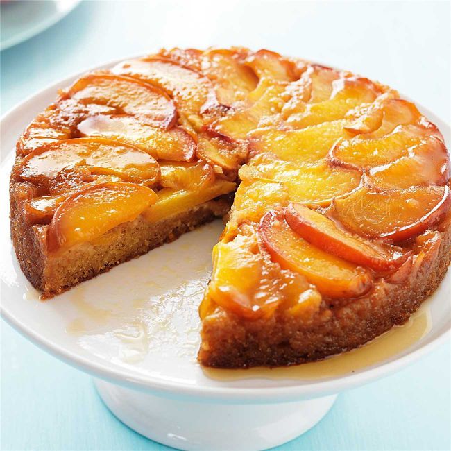 Peach Upside-Down Cake