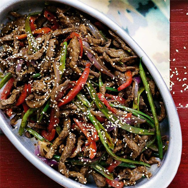 Sesame & Garlic Beef