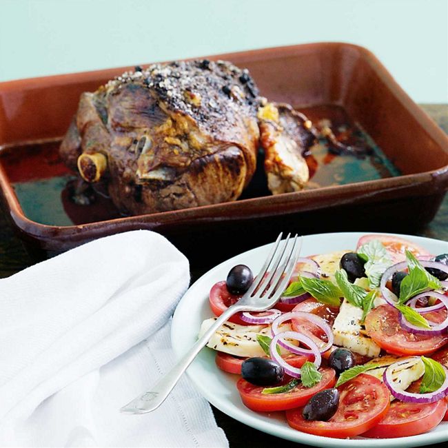 Greek Roast Lamb