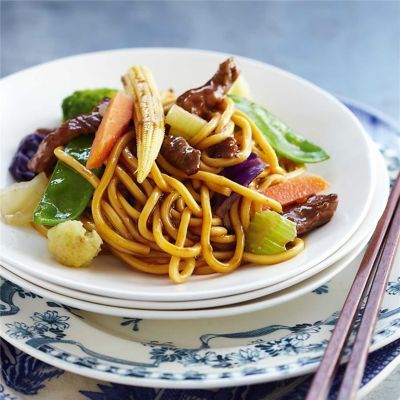 Chop Chop Beef with Noodles