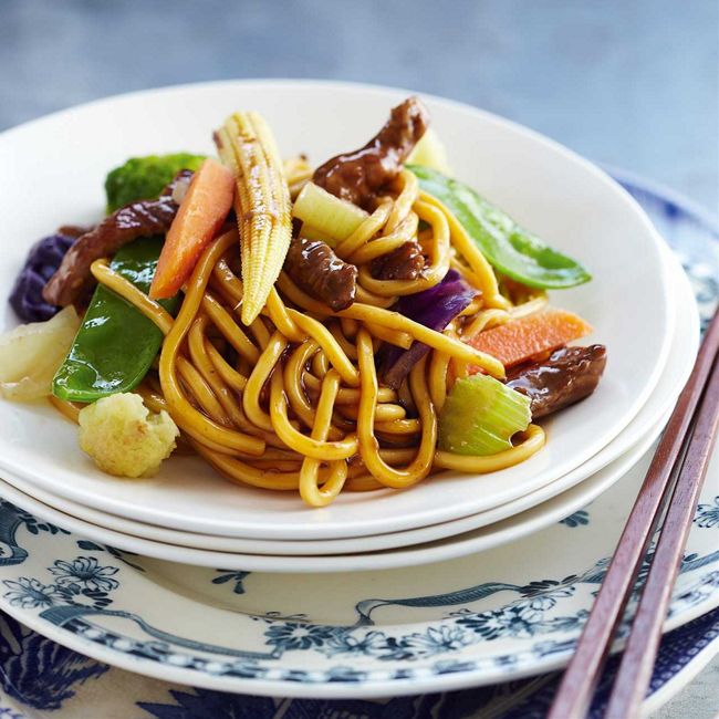 Chop Chop Beef with Noodles
