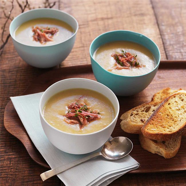 Homemade Potato & Leek Soup