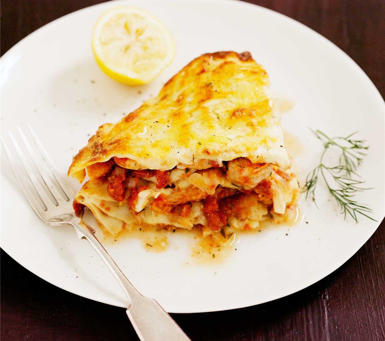 Lasagne alla Marinara  teglia da 3,3 kg ca - officinegastronomiche