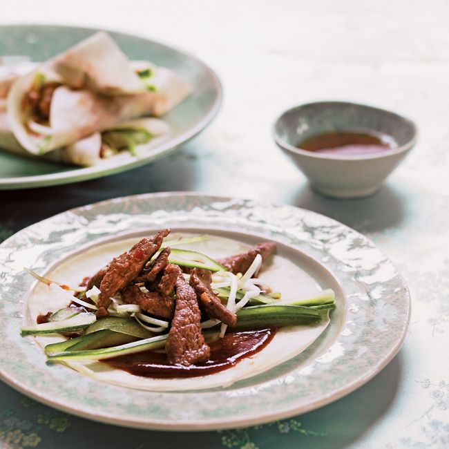 Hoisin Duck Pancakes