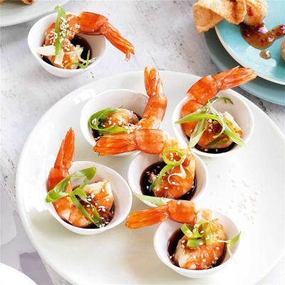 Asian Ginger, Soy Sauce & Sesame Prawns