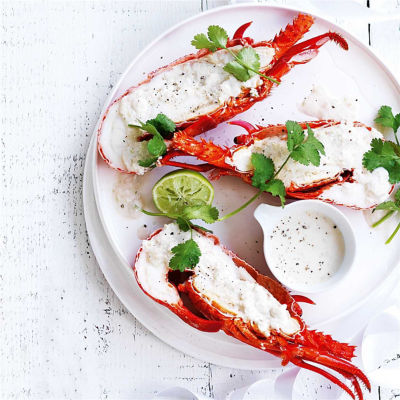 Lobster with Coconut, Lime & Lemongrass Dressing