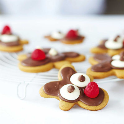 Reindeer Gingerbread Biscuits