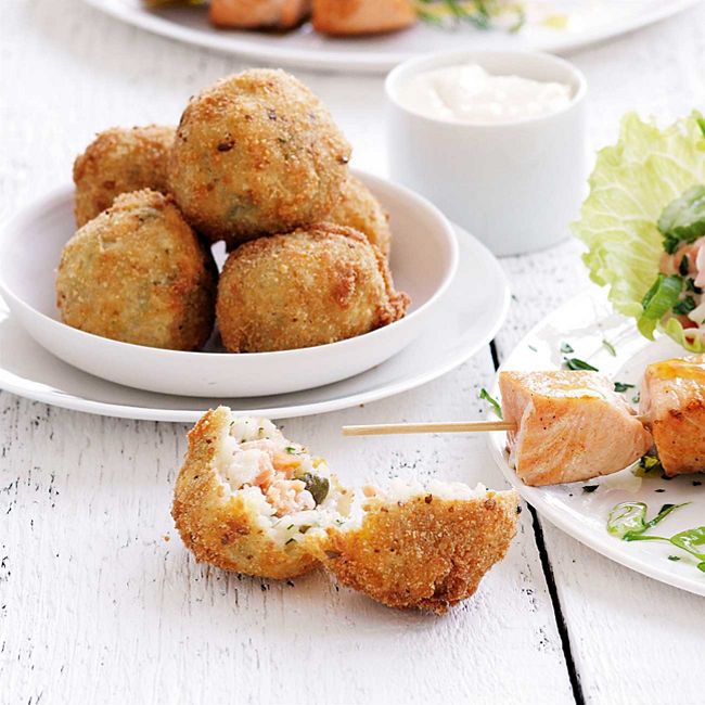 Smoked Salmon Arancini