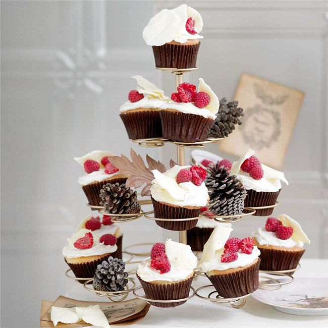 Snowy Cupcakes