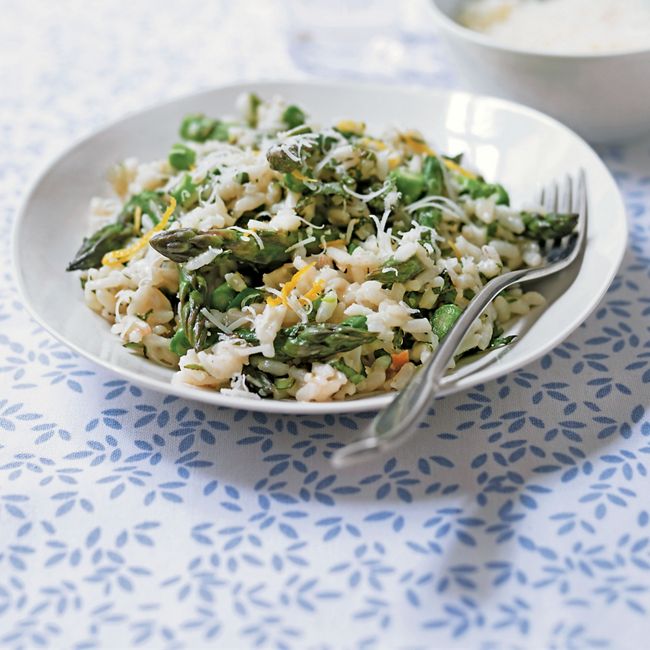 Asparagus, Mint & Lemon Risotto