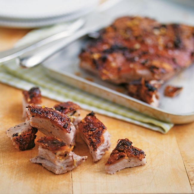 Fennel & Citrus Pork Belly