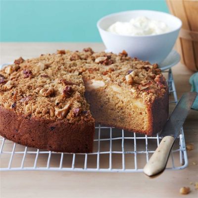 Apple & Walnut Coffee Cake