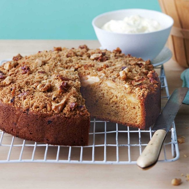 Apple & Walnut Coffee Cake