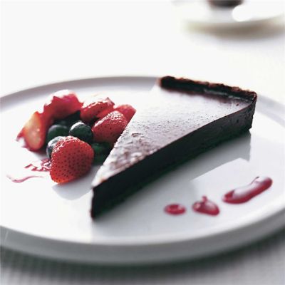Tobie Puttock's Silky Chocolate & Star Anise Tart